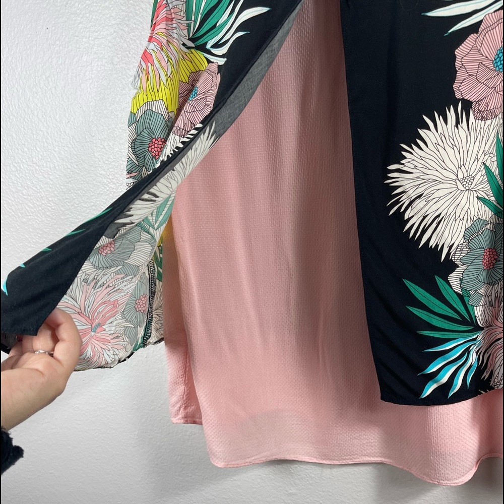 Anthropologie Corey Lynn Calter Anana Floral Print Layered Tank - Picture 9 of 10